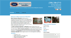 Desktop Screenshot of miamicompressor.net